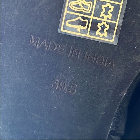 Free People Charm Double V Ankle Boots Black Suede Ankle Boots US 9.5 - Picture 9 of 10